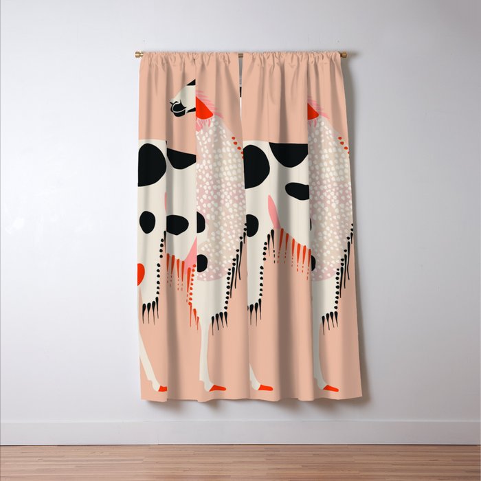 Lama of the Andes Window Curtain Gallery Image 3