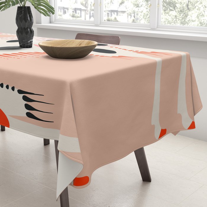 Lama of the Andes Tablecloth Gallery Image 3