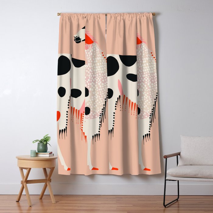 Lama of the Andes Window Curtain Gallery Image 1