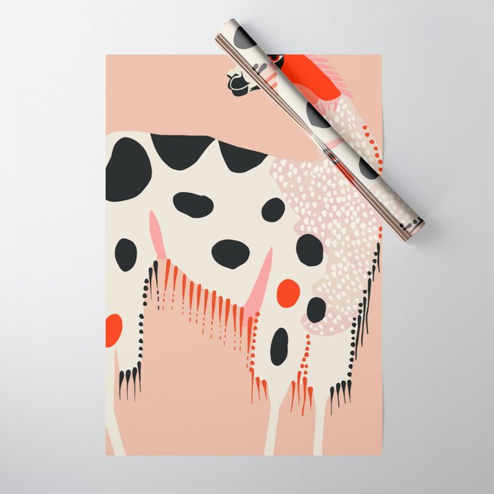 Lama of the Andes Wrapping Paper Gallery Image 1