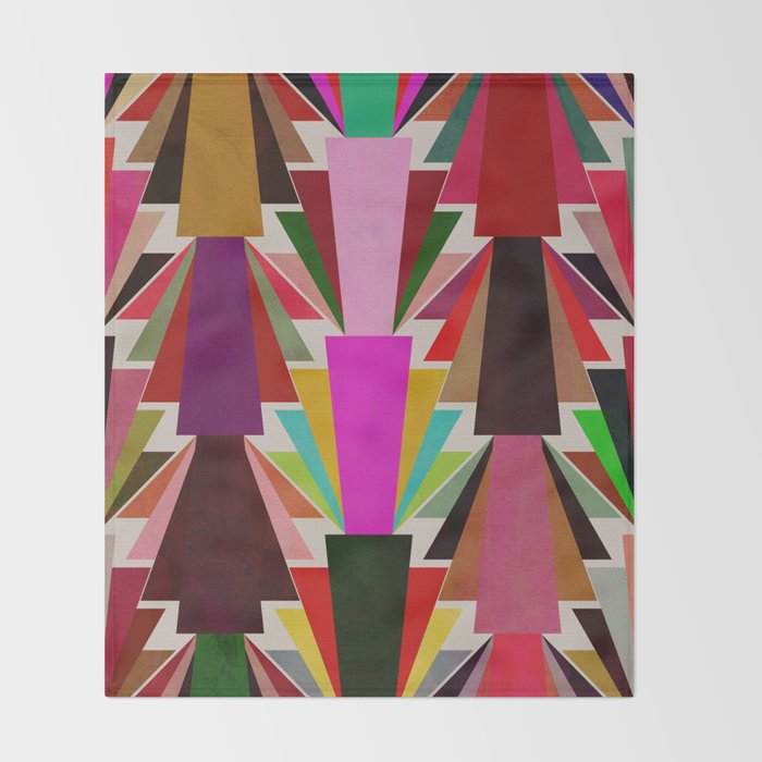 Collected Light 10 Throw Blanket Gallery Image 2