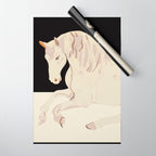 Minimal Abstract Art Horse 2 Wrapping Paper Gallery Image 1