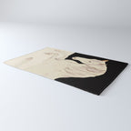 Minimal Abstract Art Horse 2 Rug Gallery Image 3