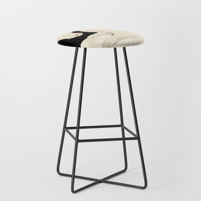 Minimal Abstract Art Horse 2 Stool Gallery Image 1