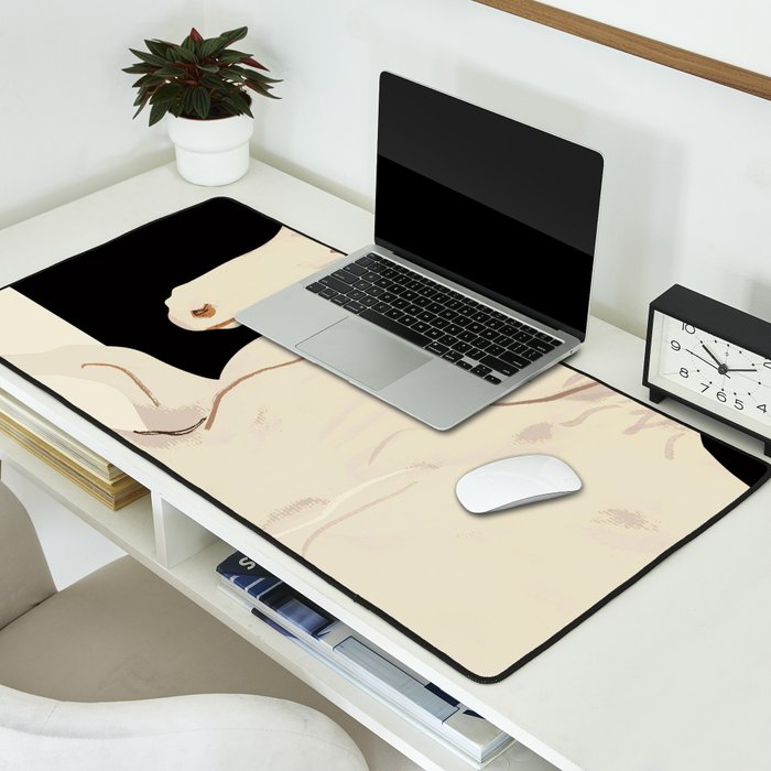 Minimal Abstract Art Horse 2 Desk Mat Gallery Image 2