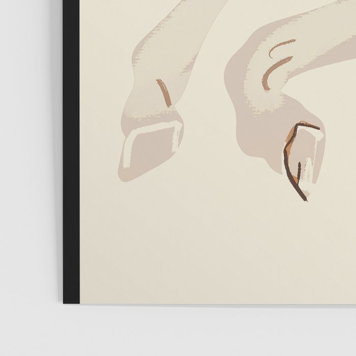 Minimal Abstract Art Horse 2 Poster Gallery Image 3