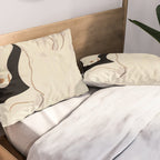 Minimal Abstract Art Horse 2 Pillow Sham Gallery Image 2