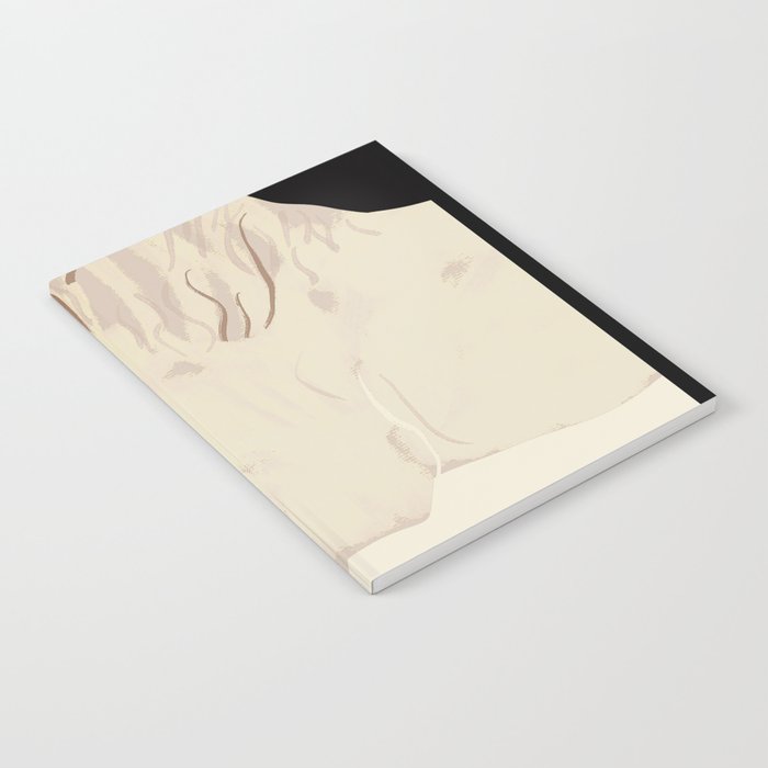 Minimal Abstract Art Horse 2 Notebook Gallery Image 1