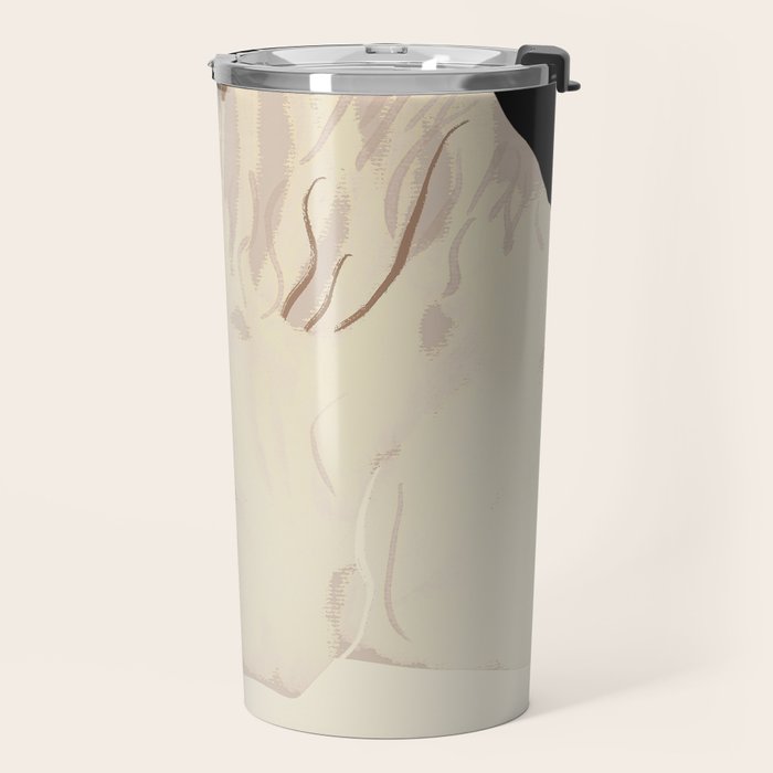 Minimal Abstract Art Horse 2 Travel Mug Gallery Image 2