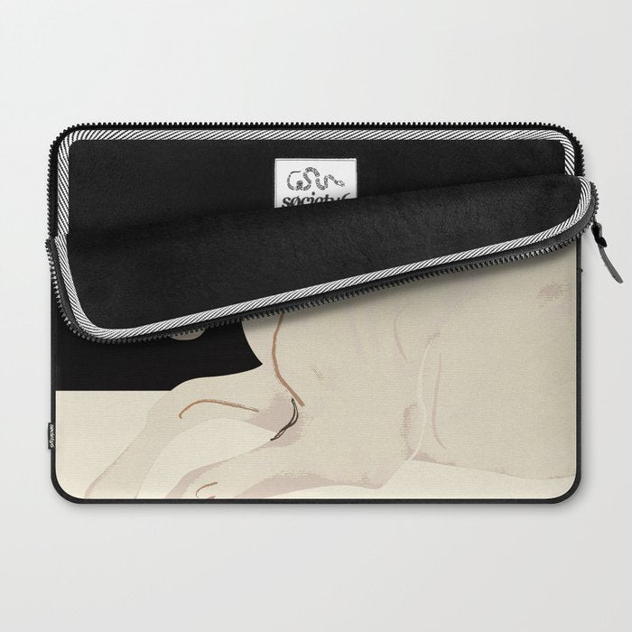 Minimal Abstract Art Horse 2 Laptop Sleeve Gallery Image 2