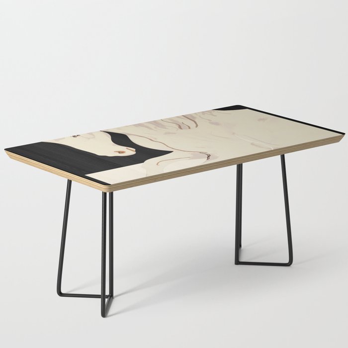 Minimal Abstract Art Horse 2 Coffee Table Gallery Image 1
