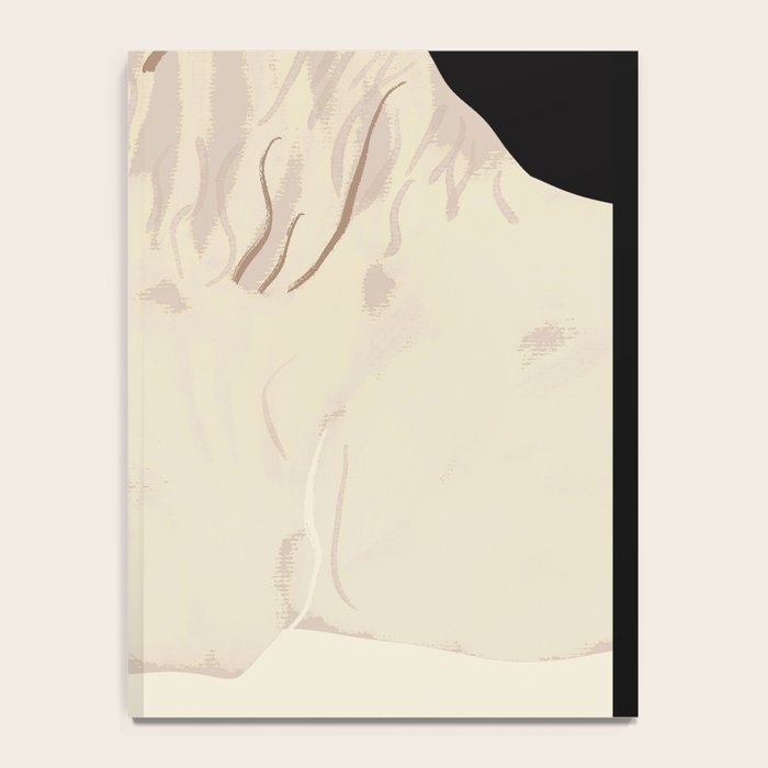 Minimal Abstract Art Horse 2 Notebook Gallery Image 4