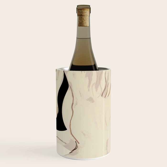 Minimal Abstract Art Horse 2 Wine Chiller Gallery Image 1