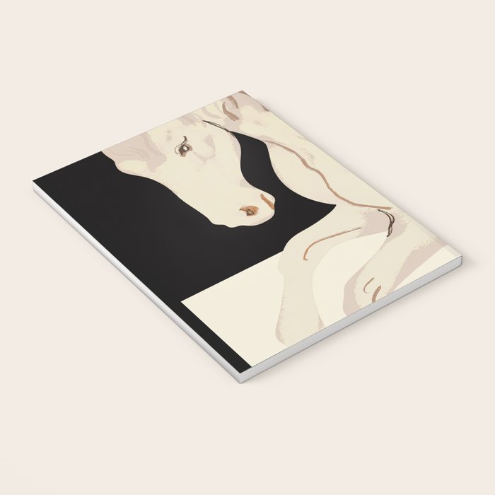 Minimal Abstract Art Horse 2 Notebook Gallery Image 3
