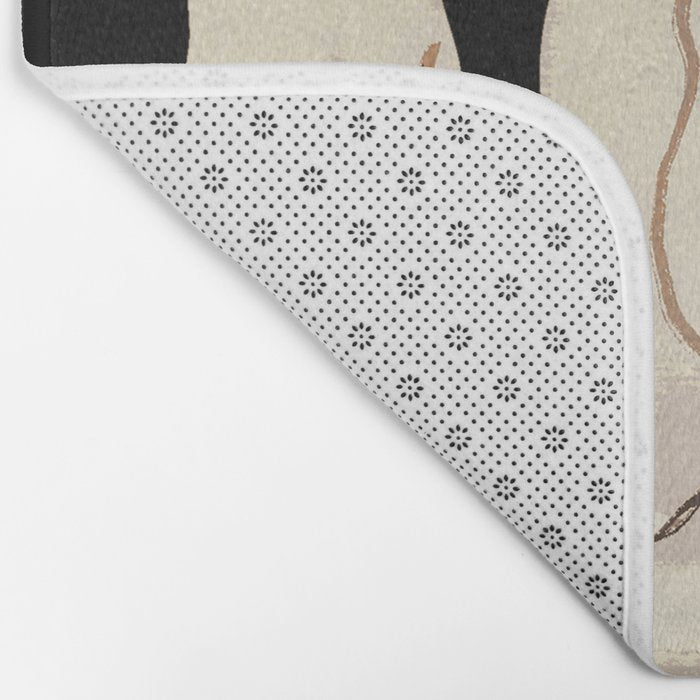 Minimal Abstract Art Horse 2 Bath Mat Gallery Image 2