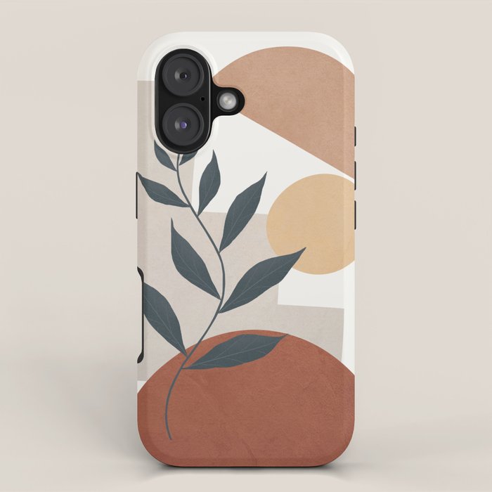 Shapes and Branches 03 iPhone Case Gallery Image 1