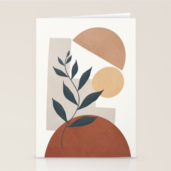 Shapes and Branches 03 Stationery Card Gallery Image 1