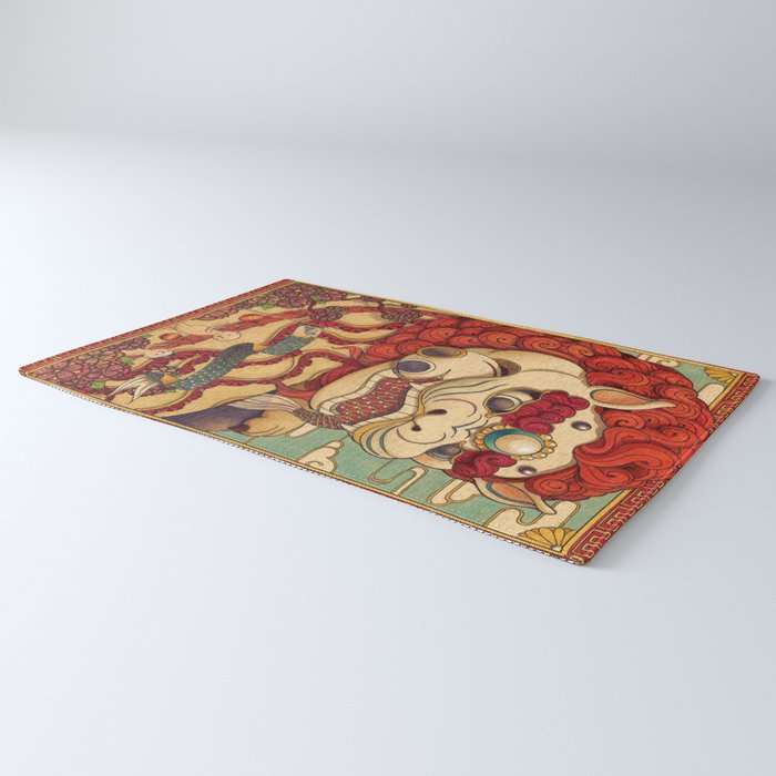 Chinese Lion Rug Gallery Image 3