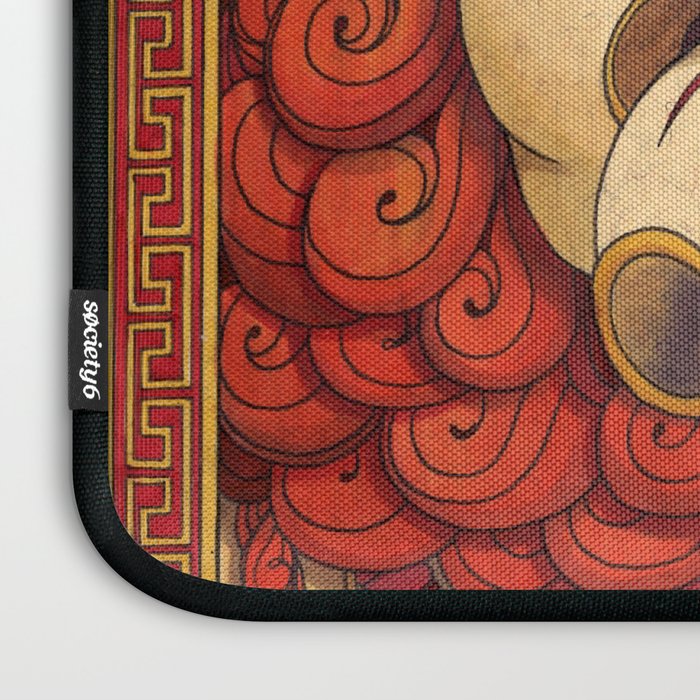Chinese Lion Laptop Sleeve Gallery Image 3