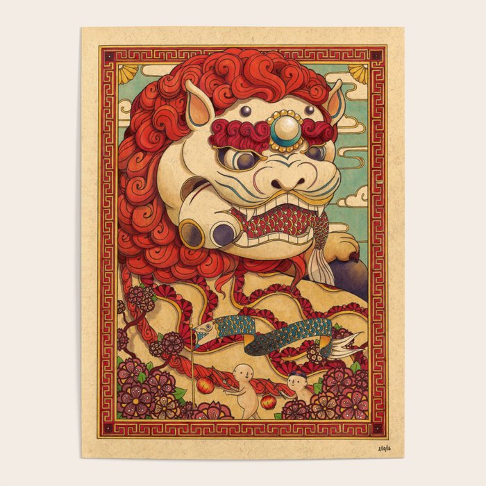 Chinese Lion Poster Gallery Image 4