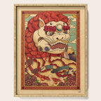 Chinese Lion Serving Tray Gallery Image 1