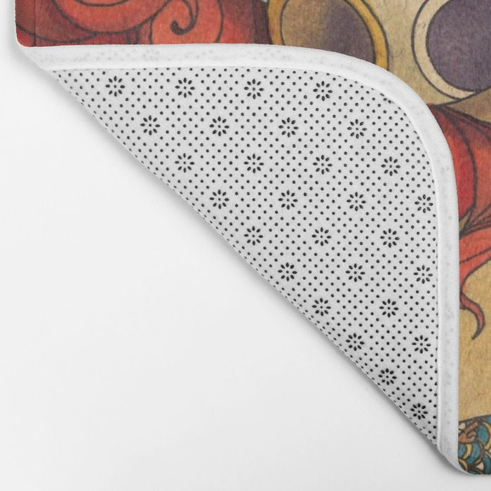 Chinese Lion Bath Mat Gallery Image 2