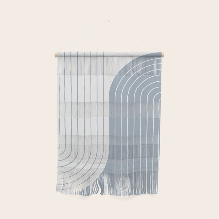 Two Tone Line Curvature LXVI Wall Hanging Gallery Image 1