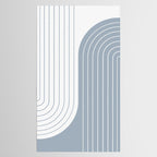 Two Tone Line Curvature LXVI Tablecloth Gallery Image 2