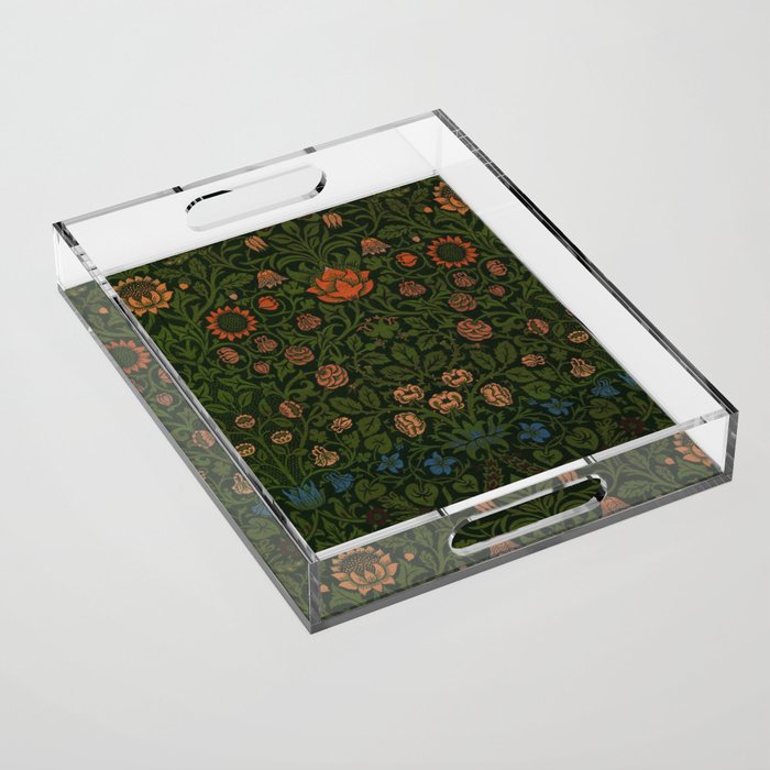 william morris Acrylic Tray Gallery Image 1