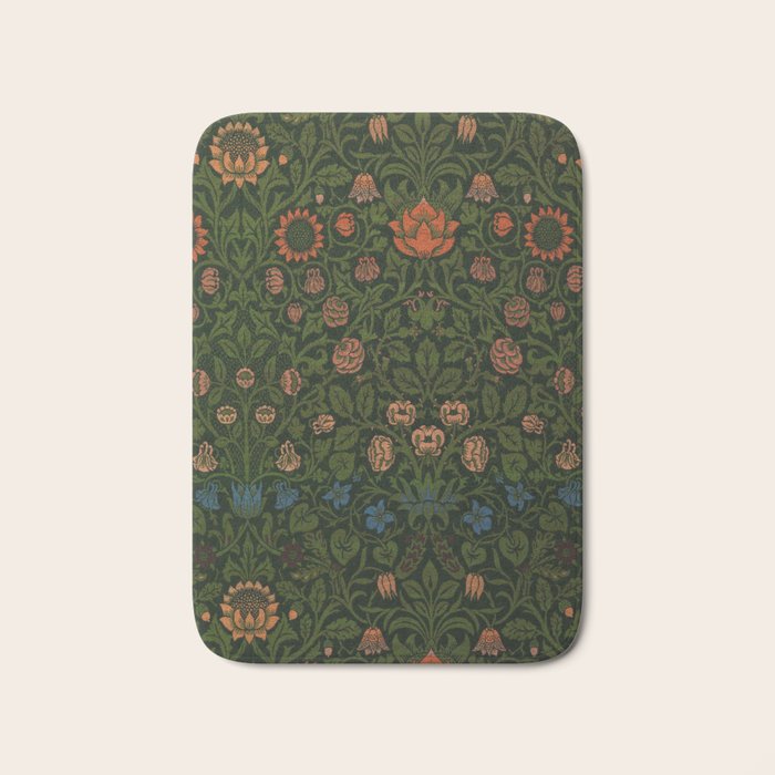 william morris Bath Mat Gallery Image 1
