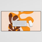 Sea tangle - retro Desk Mat Gallery Image 1