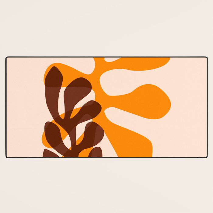 Sea tangle - retro Desk Mat Gallery Image 3