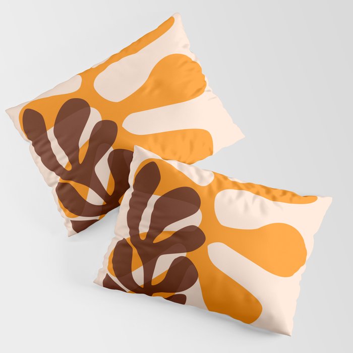 Sea tangle - retro Pillow Sham Gallery Image 1