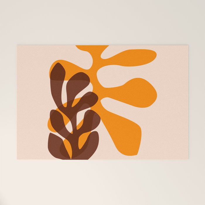Sea tangle - retro Welcome Mat Gallery Image 1