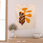 Sea tangle - retro Wall Tapestry Gallery Image 2