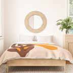 Sea tangle - retro Duvet Cover Gallery Image 3