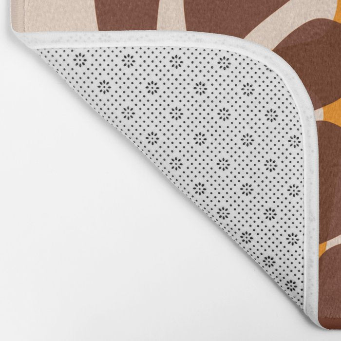 Sea tangle - retro Bath Mat Gallery Image 2