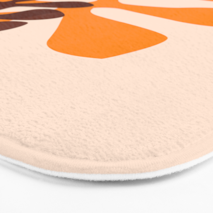 Sea tangle - retro Bath Mat Gallery Image 3