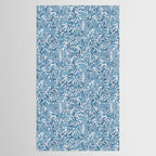 Romantic Botanica - Foliage in Light Blue Tablecloth Gallery Image 2