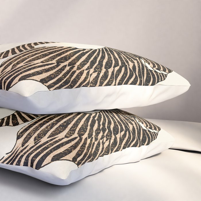 Japanese Tigers by Taguchi Tomoki 1860-1869 - Tiger Pillow Sham Gallery Image 3