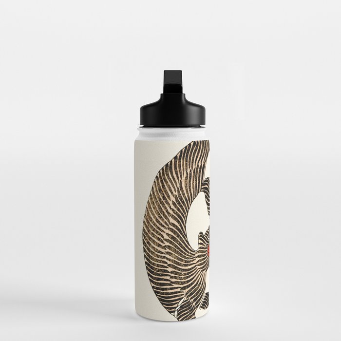 Japanese Tigers by Taguchi Tomoki 1860-1869 - Tiger Water Bottle Gallery Image 3