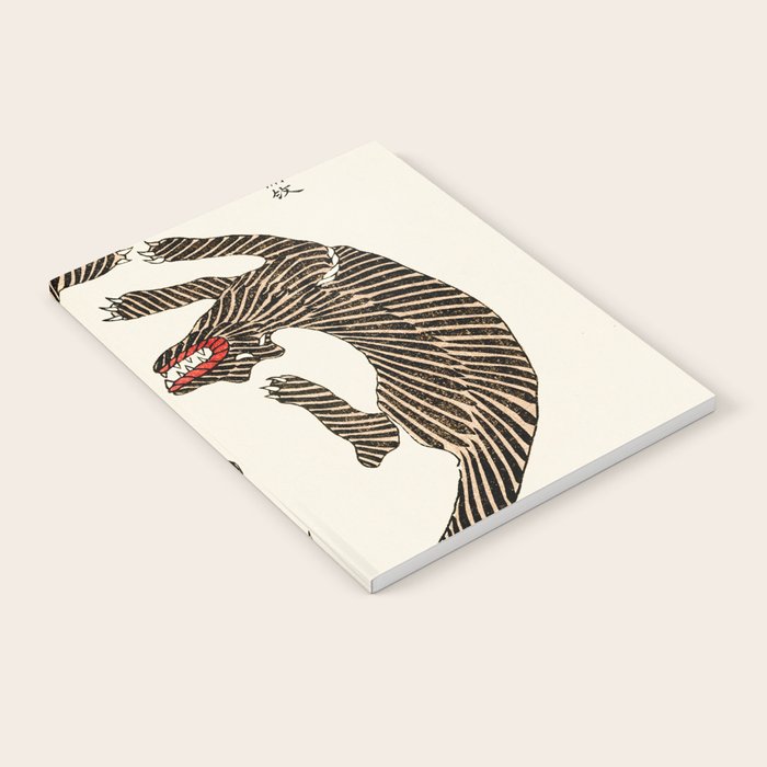 Japanese Tigers by Taguchi Tomoki 1860-1869 - Tiger Notebook Gallery Image 1