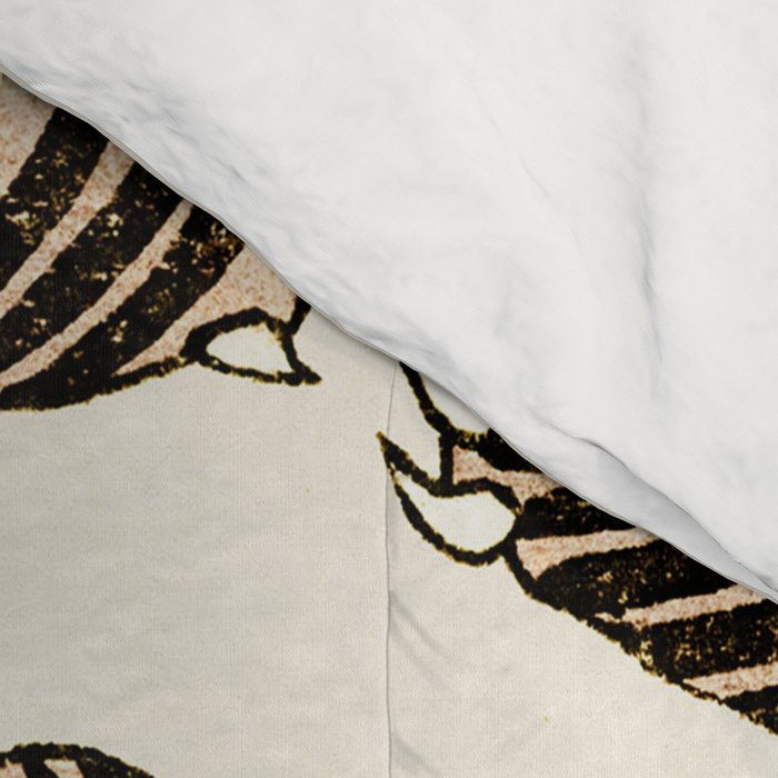 Japanese Tigers by Taguchi Tomoki 1860-1869 - Tiger Comforter Gallery Image 4