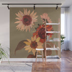Sunflowers Moment Wall Mural Gallery Image 1