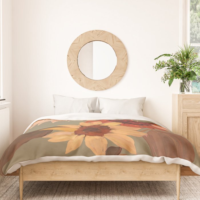 Sunflowers Moment Duvet Cover Gallery Image 3