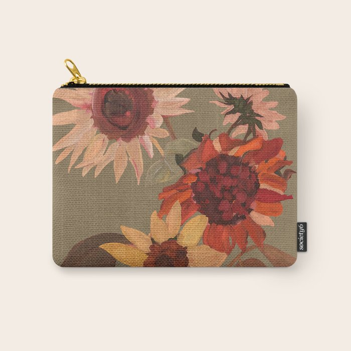 Sunflowers Moment Carry All Pouch Gallery Image 1