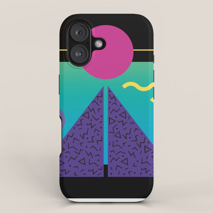 Memphis Pattern 37 / 80s - 90s Retro iPhone Case Gallery Image 1