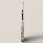 Intrepid x white dahlia flower photograph iPhone Case Gallery Image 2