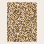 Golden Autumn Oak Pattern Poster Gallery Image 4