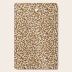 Golden Autumn Oak Pattern Cutting Board Gallery Image 1